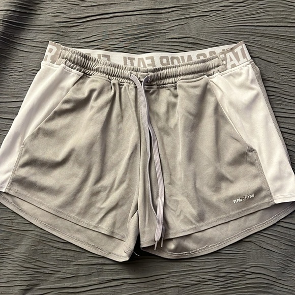 Flag Nor Fail - Women's Athletic Shorts - Black (Medium) and Gray (Large) - Picture 7 of 9